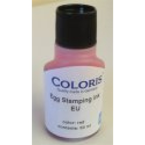 50 ml Red Food Grade Ink for Egg Stamping.